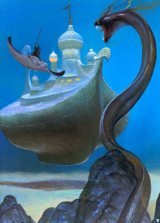 Фантастические миры Vincent Segrelles